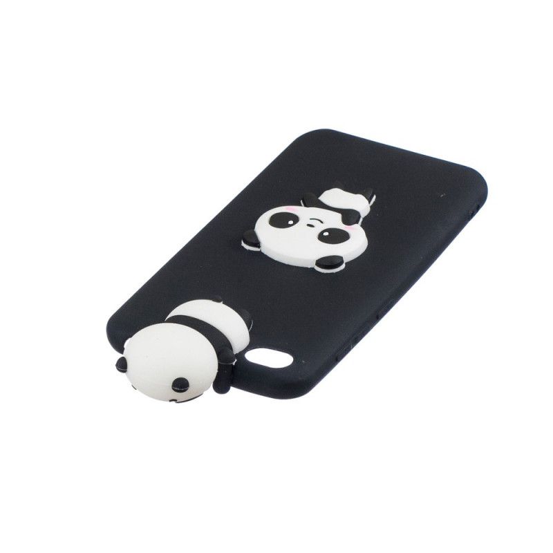 Deksel for Xiaomi Redmi Go Svart Min 3D Panda