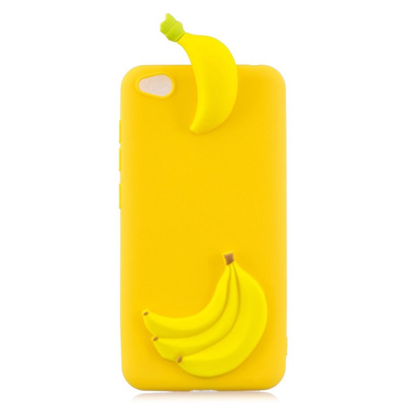 Deksel Xiaomi Redmi Go Mobildeksel 3D Banan