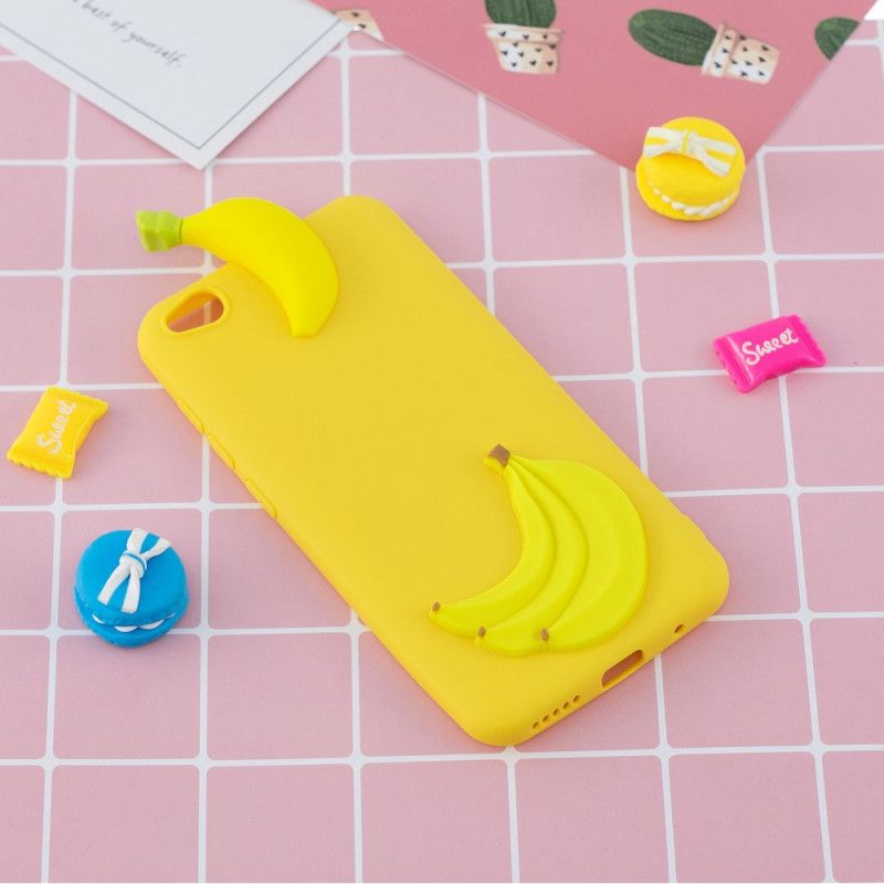 Deksel Xiaomi Redmi Go Mobildeksel 3D Banan