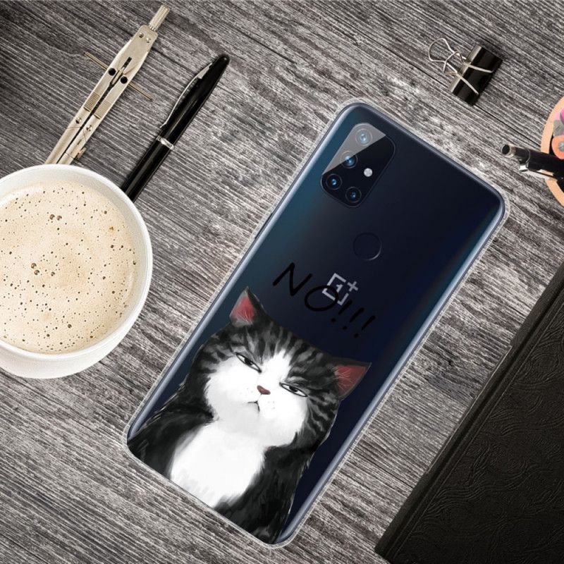 Deksel OnePlus Nord N10 Katten Som Sier Nei