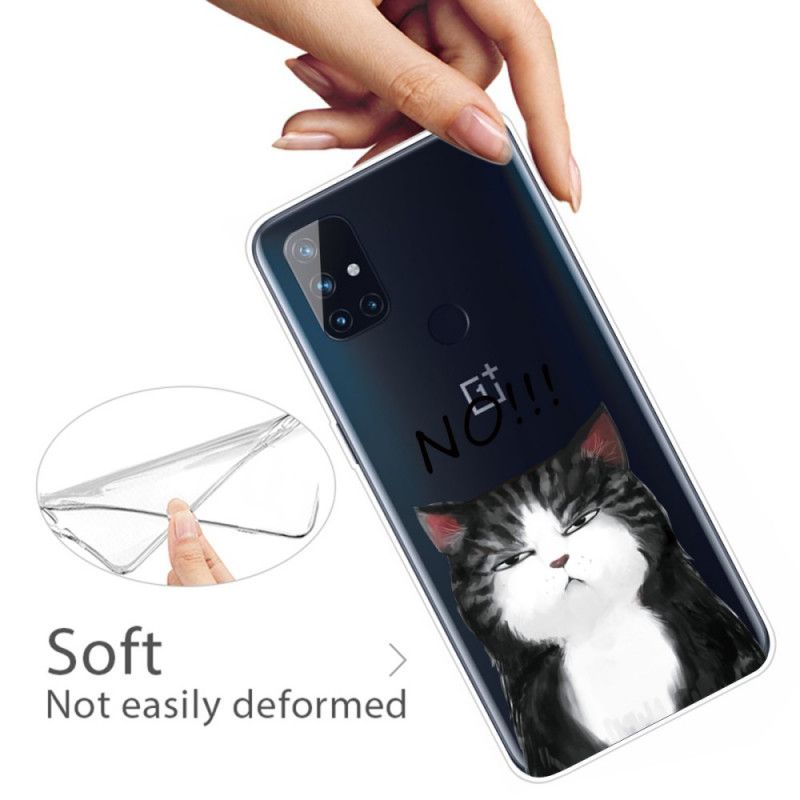 Deksel OnePlus Nord N10 Katten Som Sier Nei