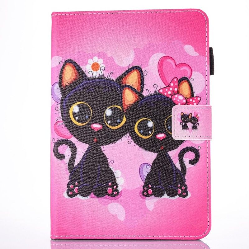 Folio Deksel for iPad (9.7") Forelskede Katter