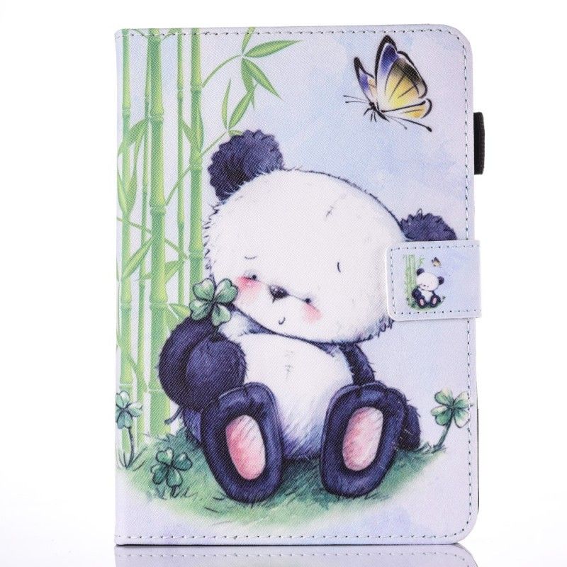 Folio Deksel iPad (9.7") Romantisk Panda Anti-fall