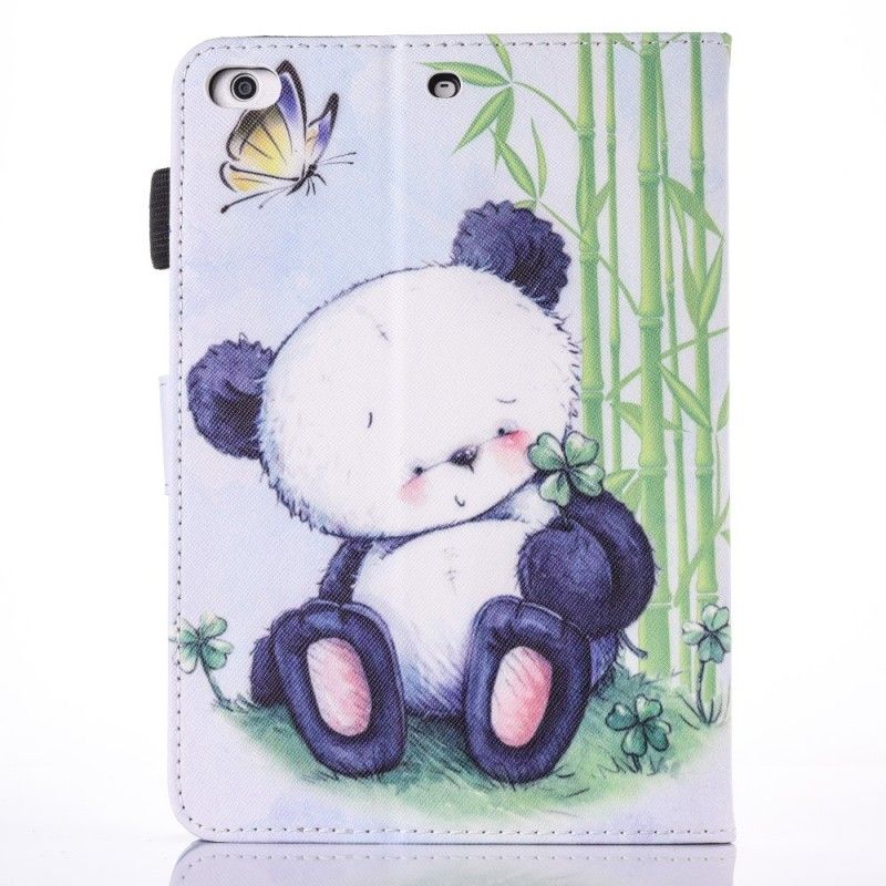 Folio Deksel iPad (9.7") Romantisk Panda Anti-fall