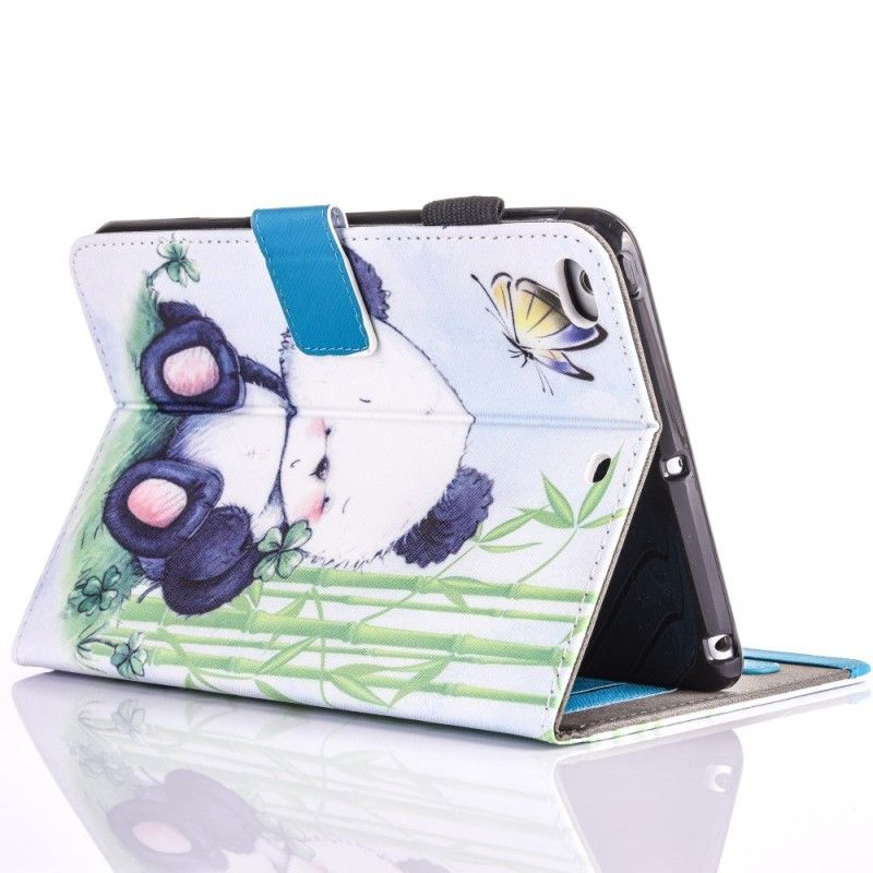 Folio Deksel iPad (9.7") Romantisk Panda Anti-fall