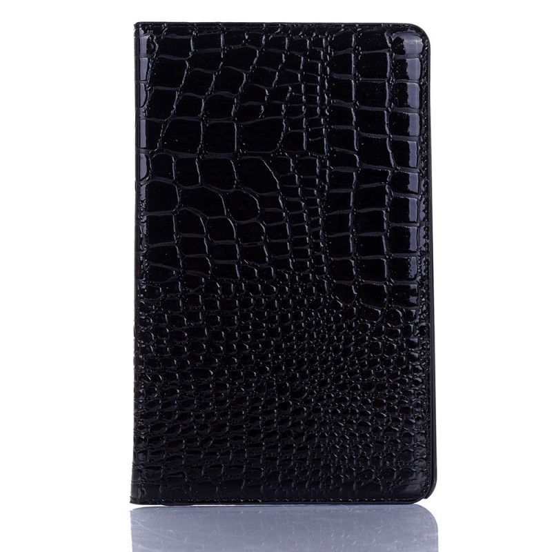 Etui for Samsung Galaxy Tab A 8" (2019) Svart Krokodillehud