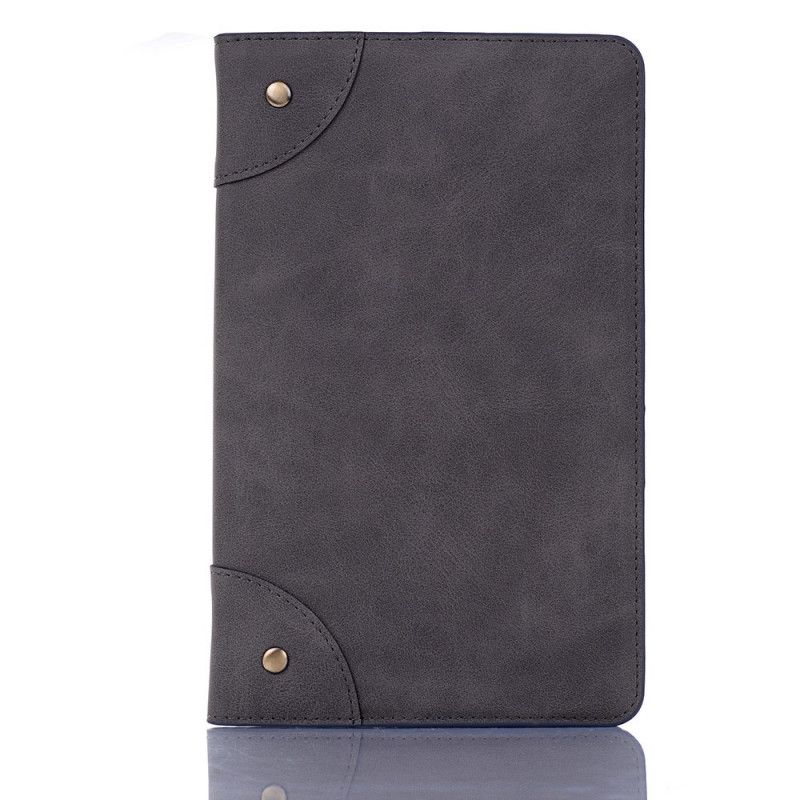 Etui Samsung Galaxy Tab A 8" (2019) Svart Retrostil Anti-fall