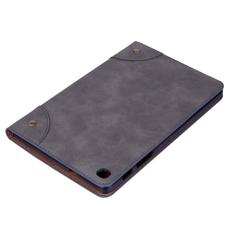 Etui Samsung Galaxy Tab A 8" (2019) Svart Retrostil Anti-fall