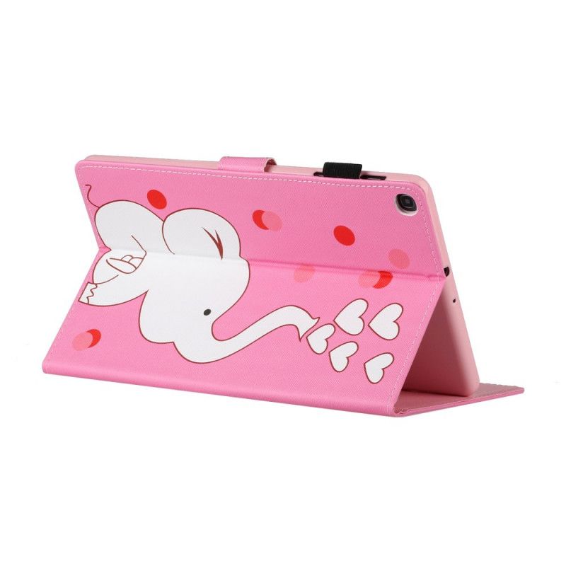 Folio Deksel for Samsung Galaxy Tab A 8" (2019) Forelsket Elefant