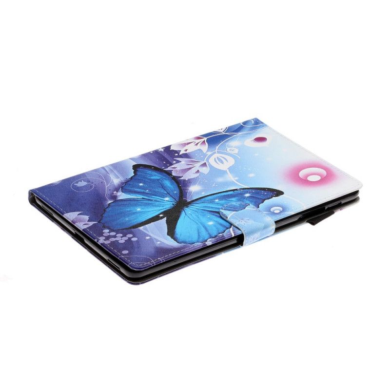 Folio Deksel for Samsung Galaxy Tab A 8" (2019) Månesommerfugl