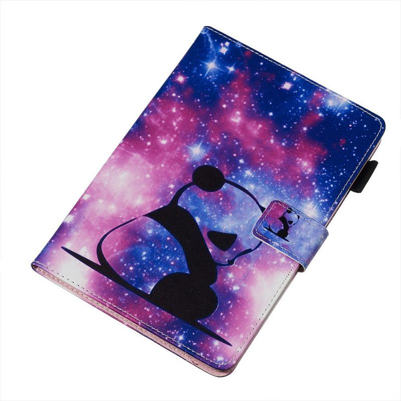 Folio Deksel for Samsung Galaxy Tab A 8" (2019) Panda I Verdensrommet