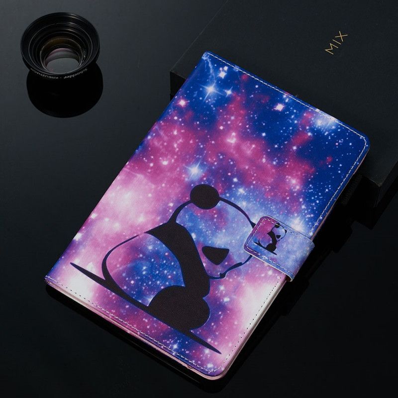 Folio Deksel for Samsung Galaxy Tab A 8" (2019) Panda I Verdensrommet