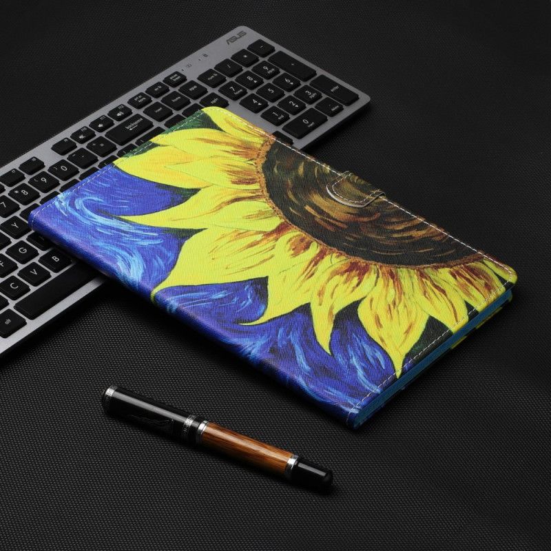 Folio Deksel for Samsung Galaxy Tab A 8" (2019) Solsikke