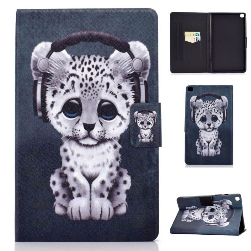 Folio Deksel Samsung Galaxy Tab A 8" (2019) Liten Leopard