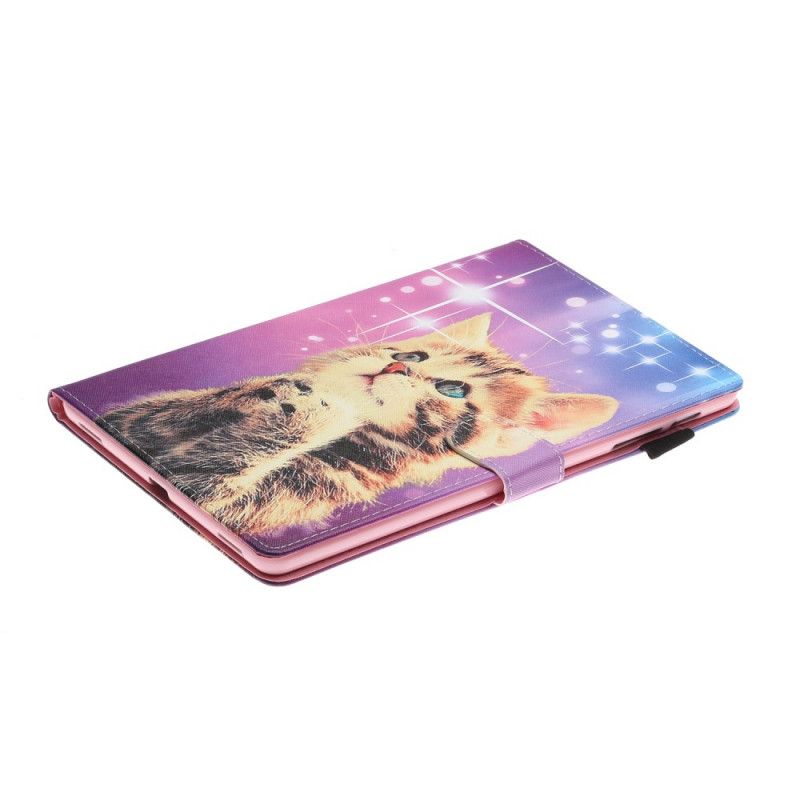 Folio Deksel Samsung Galaxy Tab A 8" (2019) Oppmerksom Kattunge Beskyttelse