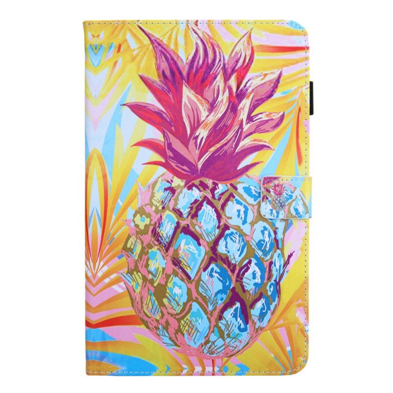 Folio Deksel Samsung Galaxy Tab A 8" (2019) Oransje Ananas Anti-fall