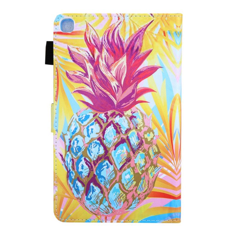 Folio Deksel Samsung Galaxy Tab A 8" (2019) Oransje Ananas Anti-fall