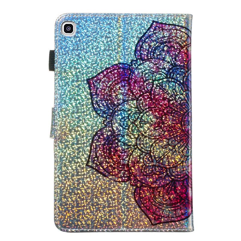 Lærdeksel Folio Deksel Samsung Galaxy Tab A 8" (2019) Mobildeksel Glittermandala