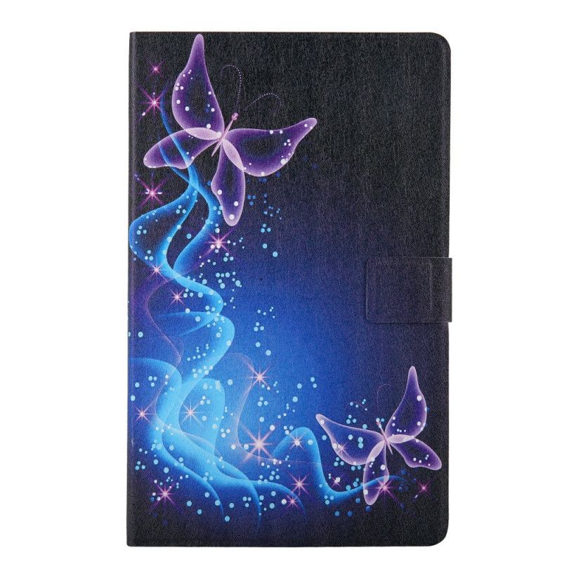 Lærdeksel Folio Deksel Samsung Galaxy Tab A 8" (2019) Svart Magisk Sommerfugleserie