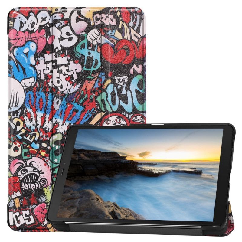 Smart Sak Samsung Galaxy Tab A 8" (2019) Graffiti Moro