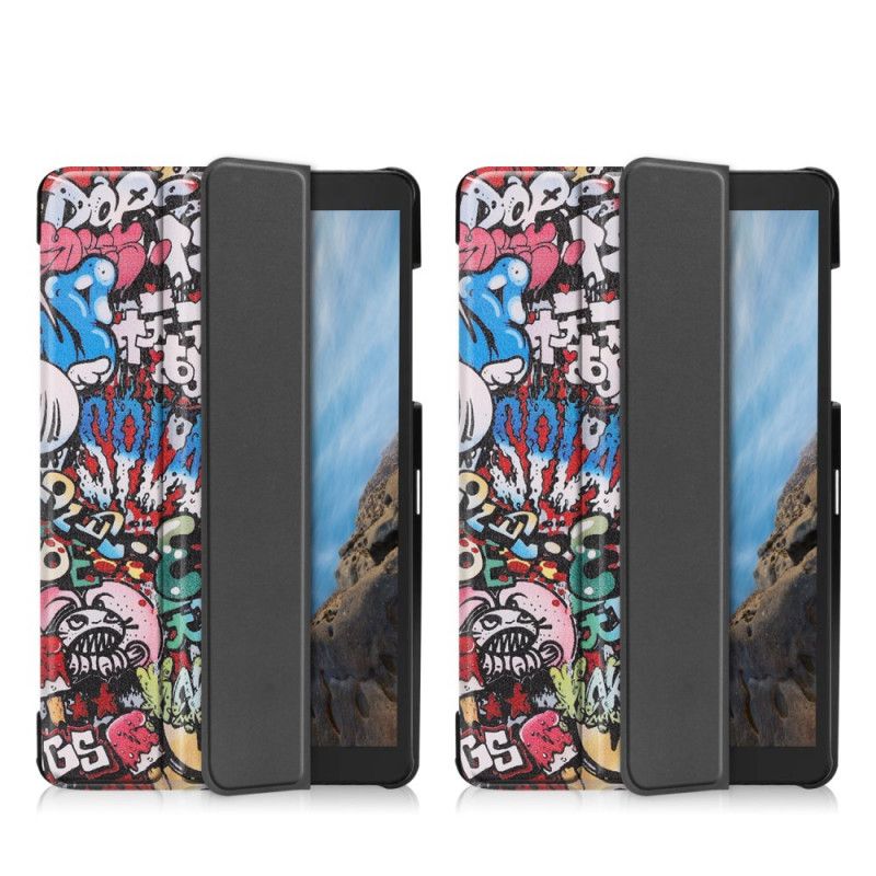 Smart Sak Samsung Galaxy Tab A 8" (2019) Graffiti Moro