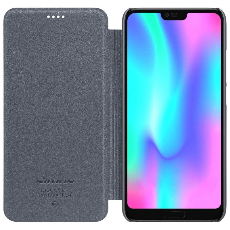 Folio Deksel Honor 10 Golden Nillkin