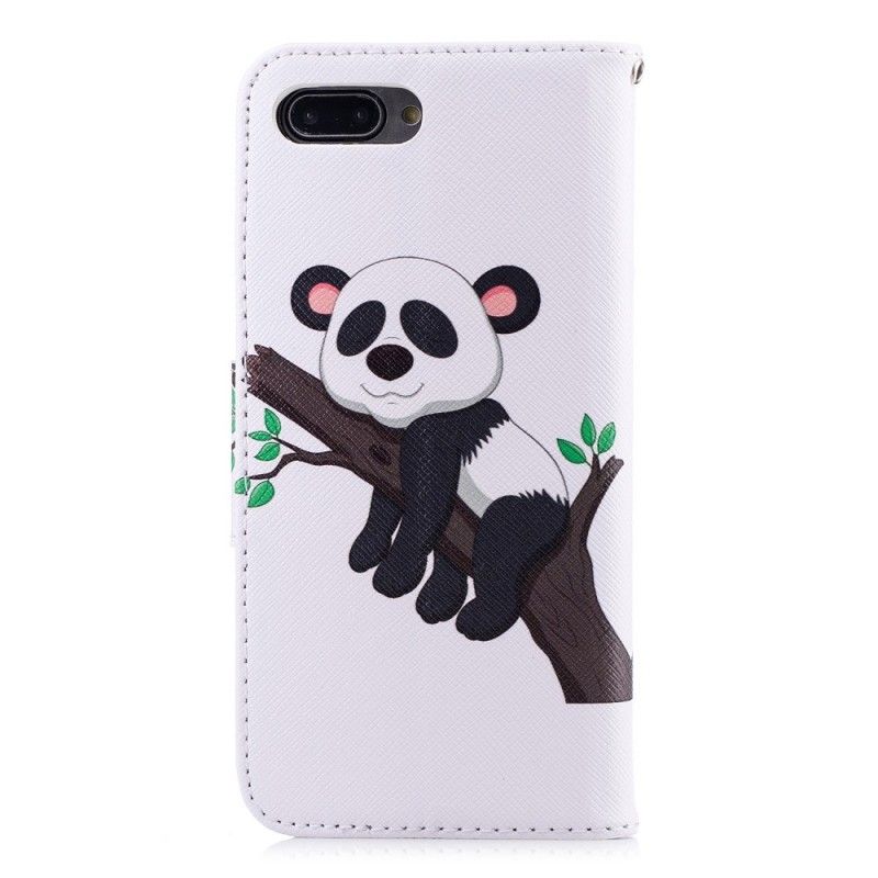 Folio Deksel Honor 10 Lat Panda