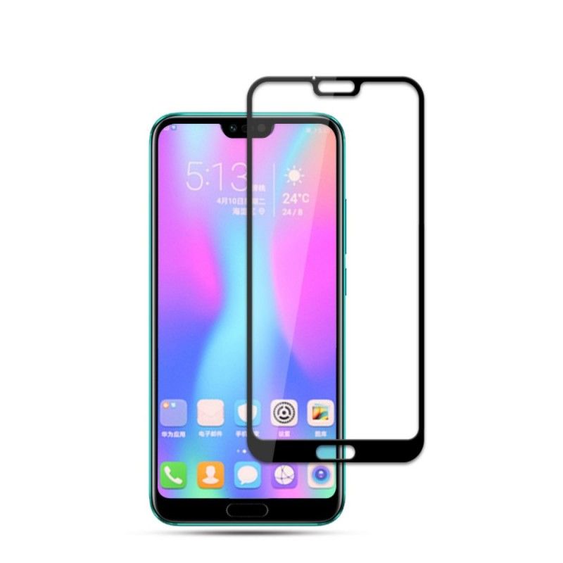 Herdet Glassbeskyttelse For Honor 10 Svart Mocolo