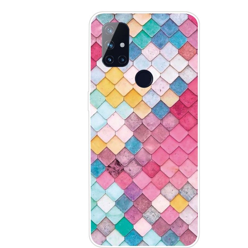 Deksel OnePlus Nord N100 Rosa Maling Anti-fall