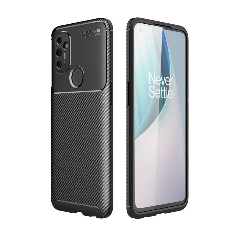 Deksel OnePlus Nord N100 Svart Fleksibel Karbonfiber