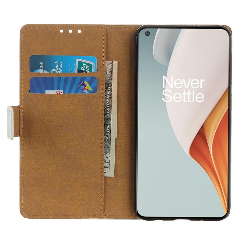 Folio Deksel for OnePlus Nord N100 Omreisende Katt