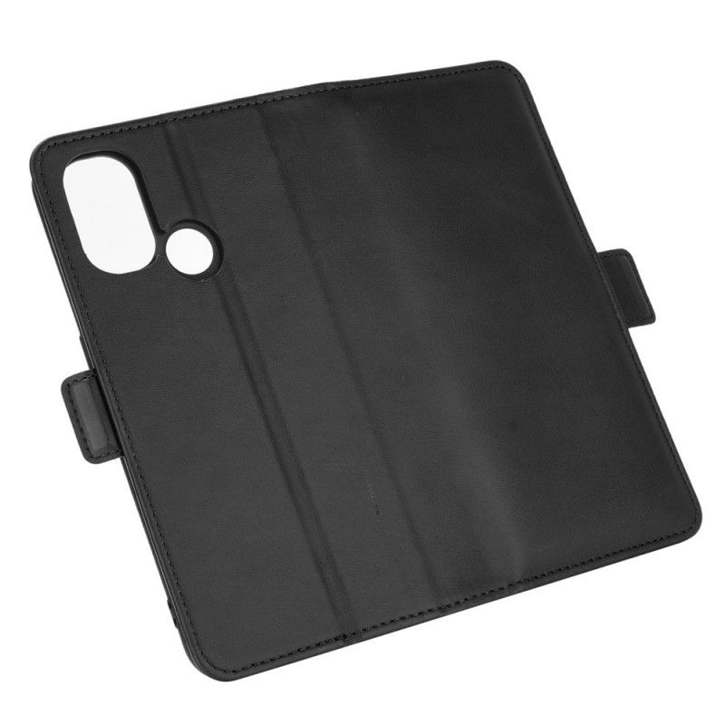 Folio Deksel for OnePlus Nord N100 Svart Dobbel Klaff