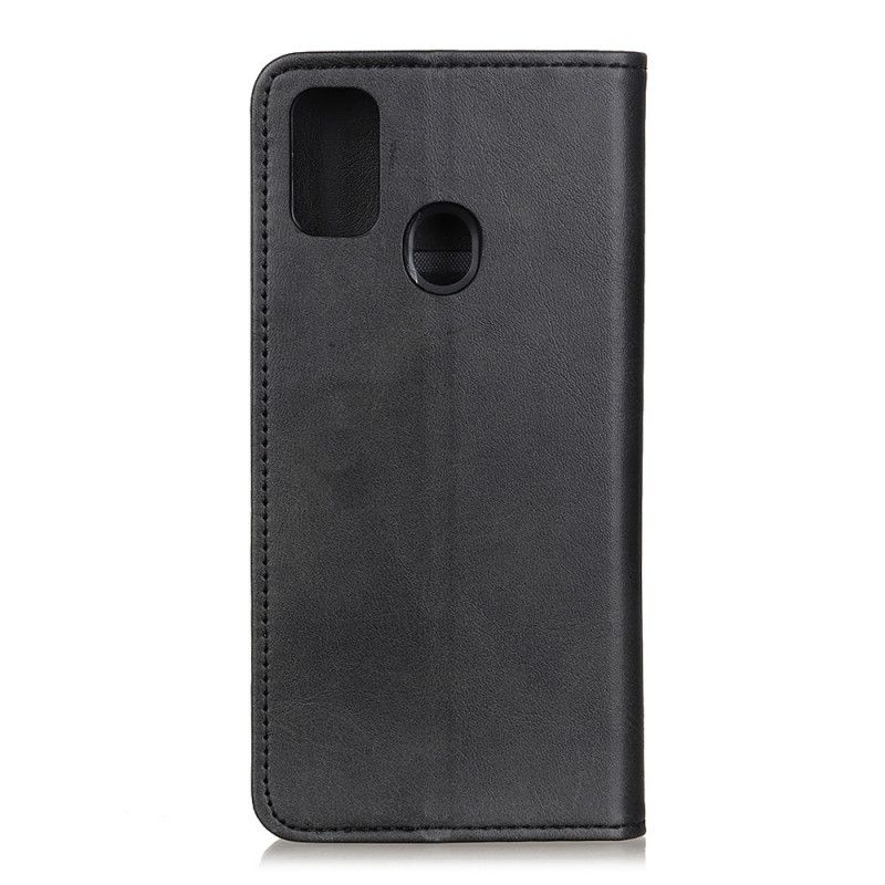 Folio Deksel OnePlus Nord N100 Svart Delt Skinn