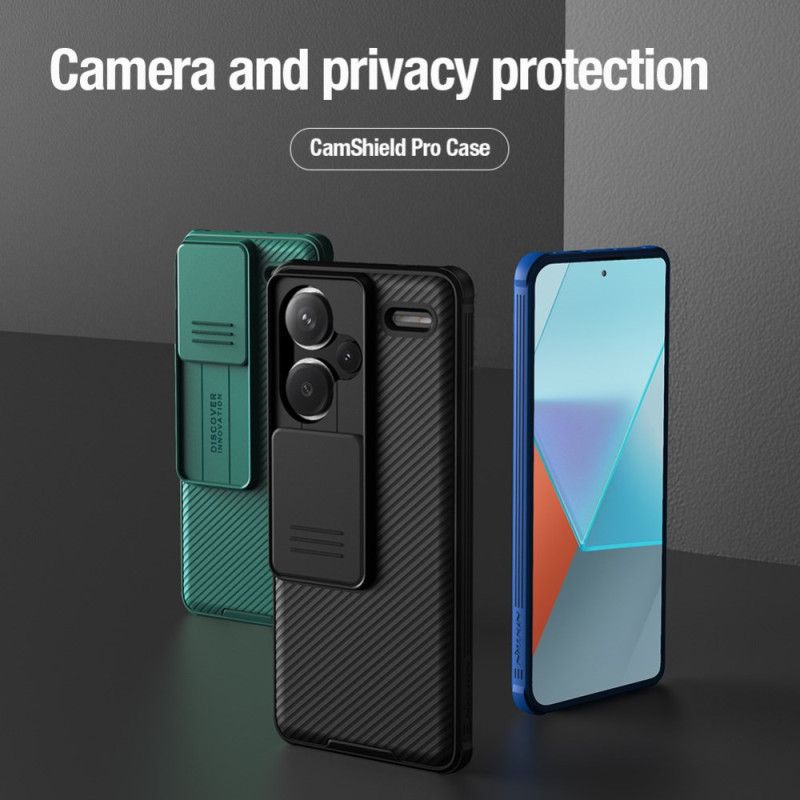 Deksel Xiaomi Redmi Note 13 Pro Plus 5g Mobildeksel Camshield Nillkin