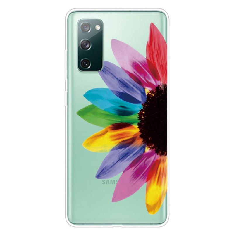 Deksel for Samsung Galaxy S20 FE Farget Blomst