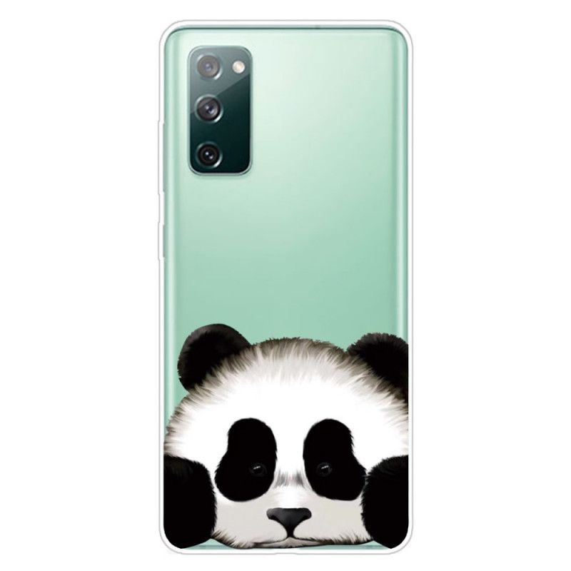Deksel for Samsung Galaxy S20 FE Gjennomsiktig Panda