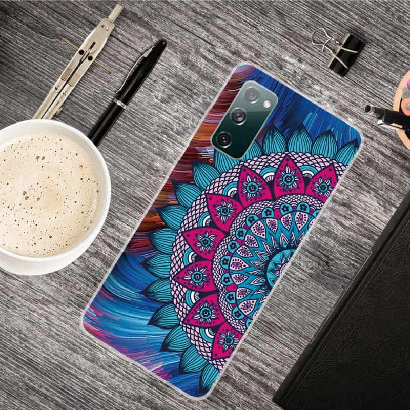 Deksel Samsung Galaxy S20 FE Fargerik Mandala