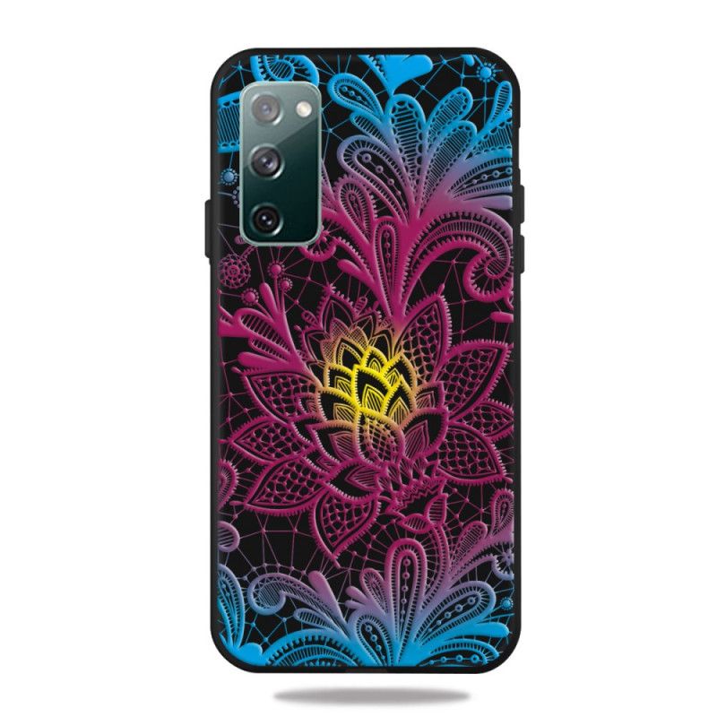 Deksel Samsung Galaxy S20 FE Intens Blomster Anti-fall