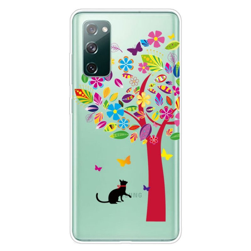 Deksel Samsung Galaxy S20 FE Katt Under Treet