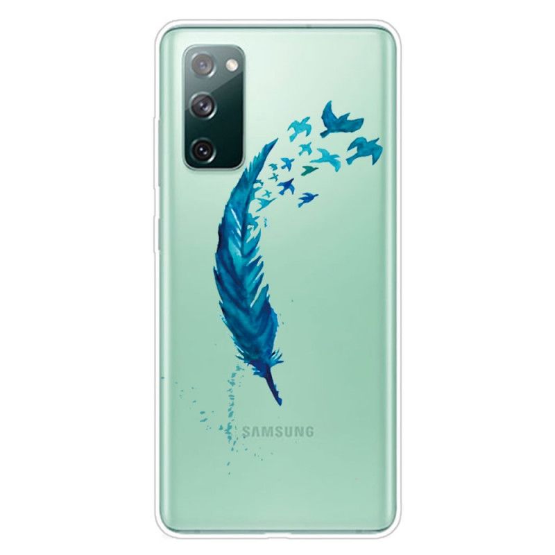 Deksel Samsung Galaxy S20 FE Vakker Fjær