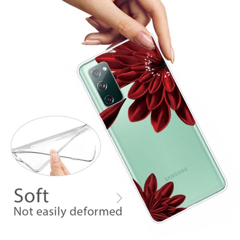 Deksel Samsung Galaxy S20 FE Ville Blomster Beskyttelse