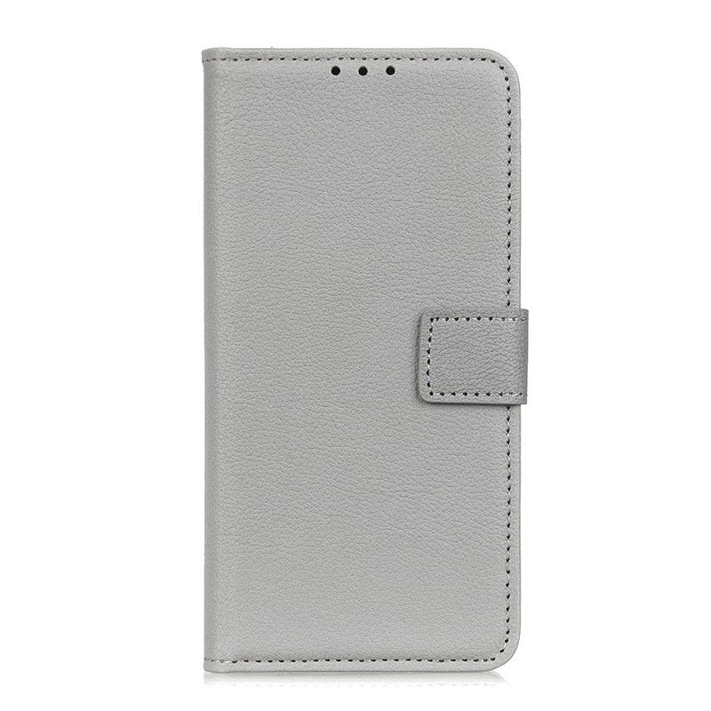 Folio Deksel for Samsung Galaxy S20 FE Svart Strukturert Litchi