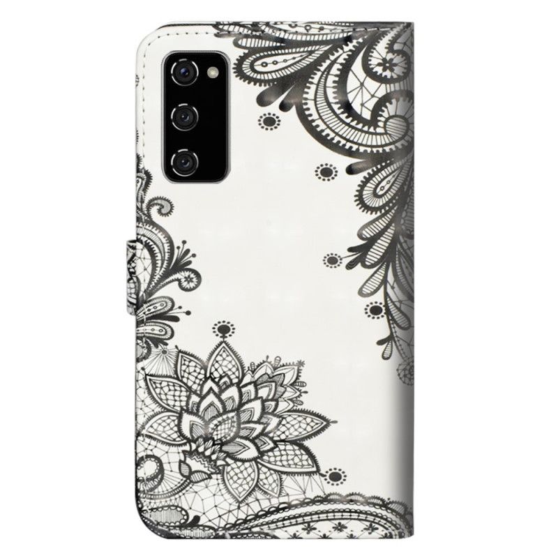 Folio Deksel Samsung Galaxy S20 FE Elegant Blonder