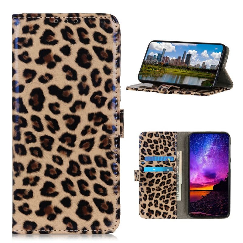 Folio Deksel Samsung Galaxy S20 FE Leopard Beskyttelse