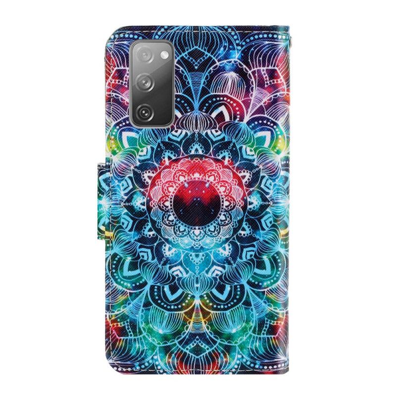 Folio Deksel Samsung Galaxy S20 FE Mandala På Himmelen Beskyttelse