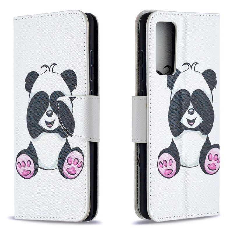 Folio Deksel Samsung Galaxy S20 FE Morsom Panda