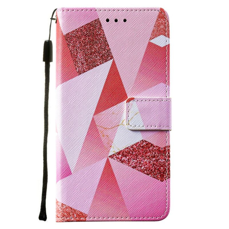 Folio Deksel Samsung Galaxy S20 FE Rosa Grafikk