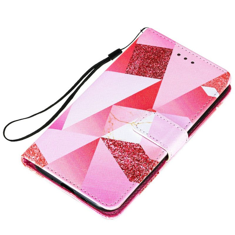 Folio Deksel Samsung Galaxy S20 FE Rosa Grafikk