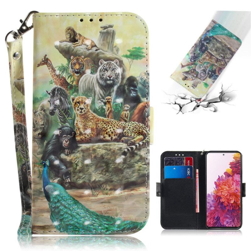 Folio Deksel Samsung Galaxy S20 FE Tanga Safaridyr