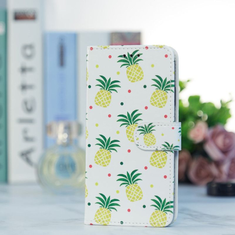 Folio Deksel Til Oppo A98 5g Ananas Med Stropp